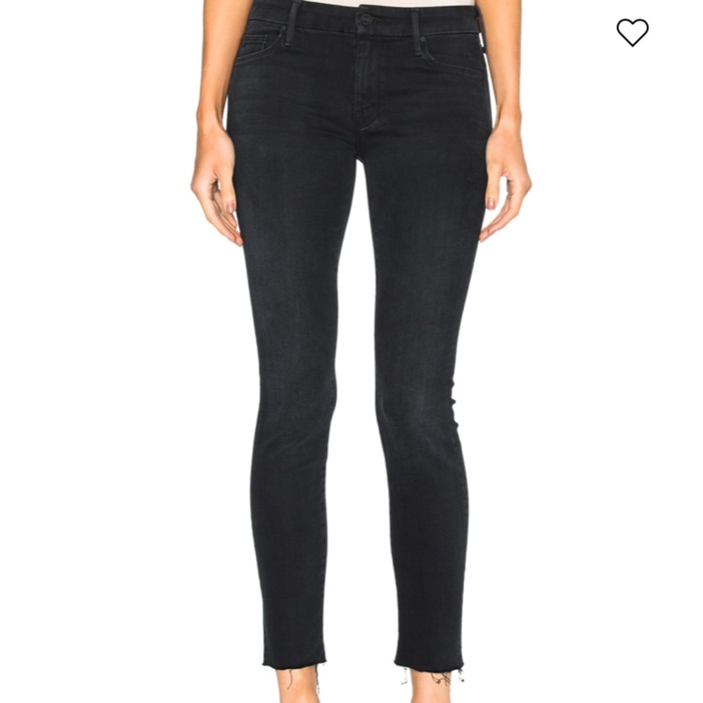 NWT Mother “Looker” ankle fray jeans (reposh)